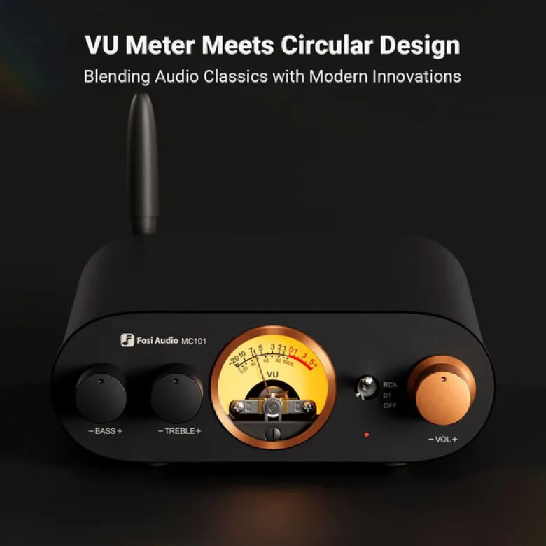 Fosi Audio MC101 kompakt förstärkare med Bluetooth