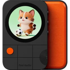 Fosi Audio MD3 bärbar magnetisk DAC/hörlursförstärkare, svart