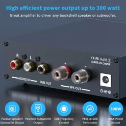 Fosi Audio M03, mono-slutsteg