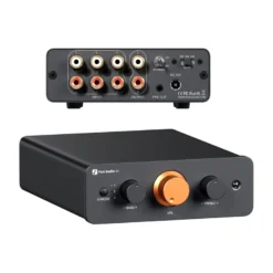 Fosi Audio P4 försteg med tonkontroller