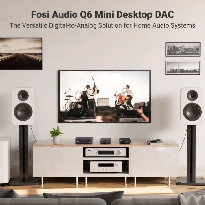 Fosi Audio Q6, desktop-DAC