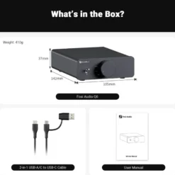 Fosi Audio Q6, desktop-DAC
