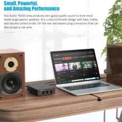 Fosi Audio TB10D, stereoförstärkare med 32V nätdel