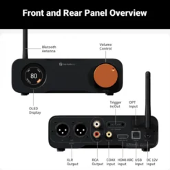 Fosi Audio ZD3 DAC med Bluetooth & HDMI ARC