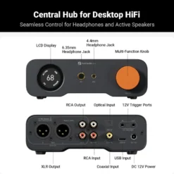 Fosi Audio ZH3, DAC & hörlursförstärkare