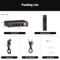 Fosi Audio ZP3 försteg med XLR