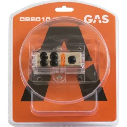 GAS Distributionsblock 1x20mm² till 4x10mm²