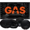 GAS GMV651BT & Rockford Fosgate Prime-högtalare