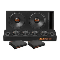 GAS MAD B2-212V baspaket & GAS MAD PB2-46 raggarplanka med slutsteg