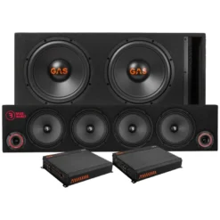 GAS MAD B2-212V baspaket & SPL84 raggarplanka med slutsteg