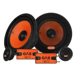 GAS MAD B2-310V helhetspaket med bilstereo och högtalare