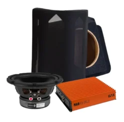 GAS MAD & Dayton Audio Baspaket till BMW E46 Cab