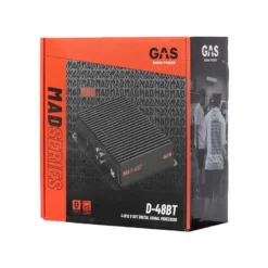 GAS MAD D-48BT, 8-kanalig DSP med Bluetooth