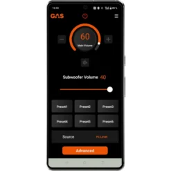 GAS MAD D-48BT, 8-kanalig DSP med Bluetooth