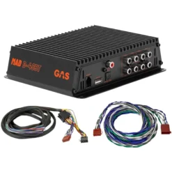 GAS MAD D-48BT, 8-kanalig ljudprocessor/DSP till bilar med ISO/universal
