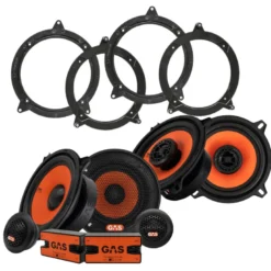GAS MAD Högtalarpaket till BMW E46 Sedan/Touring/Coupé