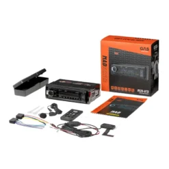GAS MAD M120-BTD, bilstereo med Bluetooth 5.3, DAB, USB-C & 2 par lågnivå