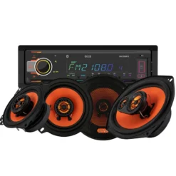 GAS MAD M120-BTD med MAD X1-högtalare, bilstereopaket