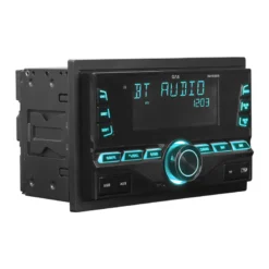 GAS MAD M230-BTN dubbel-DIN med Bluetooth, DSP och 3 par lågnivå
