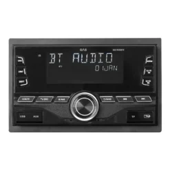 GAS MAD M230-BTN dubbel-DIN med Bluetooth, DSP och 3 par lågnivå