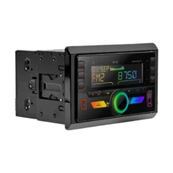 GAS MAD M210-BTR, 2-DIN bilstereo med Bluetooth och 2 par lågnivå
