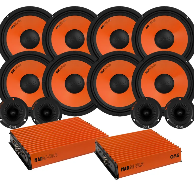GAS MAD PM1-84 & MAD PT1-254 SPL-paket med två steg, large