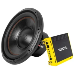 GAS MAD S3-12D2 med Recoil RL680.1, 1x12" baspaket