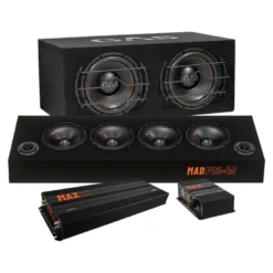 GAS MAX B1-212 raggarpaket med MAD PB2-48 och slutsteg