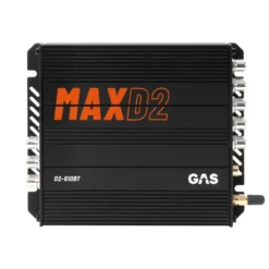 GAS MAX D2-610BT, 10-kanalig DSP med Bluetooth