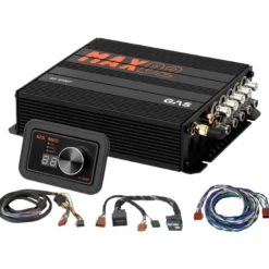 GAS MAX D2-610BT, 10-kanalig ljudprocessor/DSP till VW 2012- med MIB (52-pin)