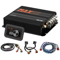 GAS MAX D2-610BT, 10-kanalig ljudprocessor/DSP till VW/BMW m.fl. (Quadlock)