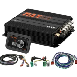 GAS MAX D2-610BT, 10-kanalig ljudprocessor/DSP till Volvo 2007-2016 (High Performance)