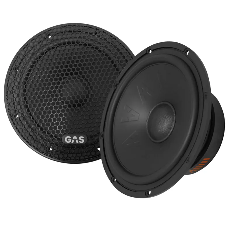GAS MAX K2-64 & CF3G, välspelande 3-vägs 6.5 tums kitsystem