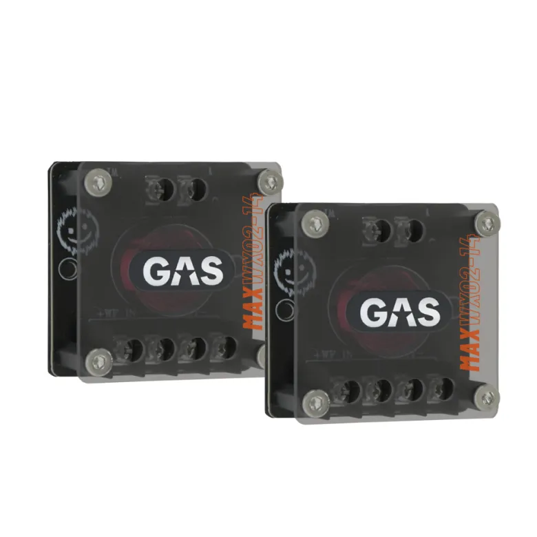 GAS MAX K2-64 & CF3G, välspelande 3-vägs 6.5 tums kitsystem