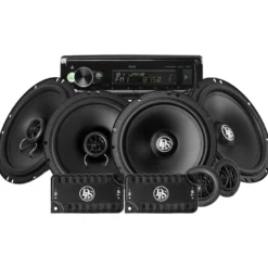 GAS MAX M150-BDX med DLS Performance högtalare, bilstereopaket