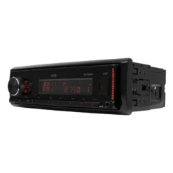 GAS MAX M140-BTX bilstereo med Bluetooth, 32-bit DSP och 3 par (4V) lågnivå