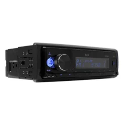 GAS MAX M140-BTX bilstereo med Bluetooth, 32-bit DSP och 3 par (4V) lågnivå