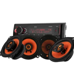 GAS MAX M140-BTX & GAS MAD X1-högtalare, bilstereopaket