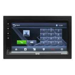 GAS MAX MV240-BT, bilstereo med Apple CarPlay, Bluetooth, handsfree och mer