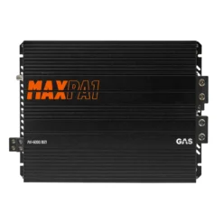 GAS MAX PA1-5000.1DZ1, galet kompakt och kraftfullt fullregistersteg