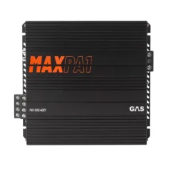 GAS MAX PA1-500.4DZ1, kompakt fyrkanaligt fullregistersteg