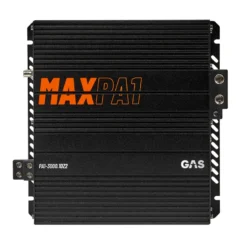 GAS MAX PA1-3000.1DZ2, kompakt och strömstarkt fullregistersteg
