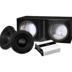 GAS MAX S1-12D1 2x12 baslåda med SP31001FR, 2x12 baspaket
