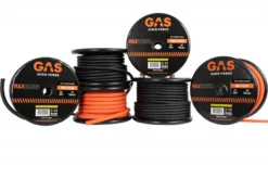 GAS MAX svart 10mm² OFC-strömkabel, pris per meter