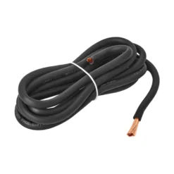 GAS MAX svart 10mm² OFC-strömkabel, 2 meter