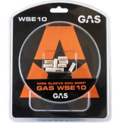 GAS 10-pack änd-/kabelhylsor, 6mm²-kabel