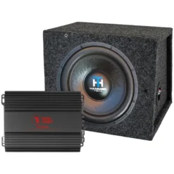 Hammer Tech LCW12V2D4 med RA2000W, 1x12 baspaket i byggsats