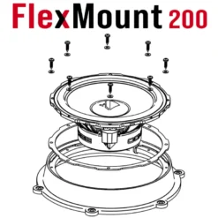 Helix Compose Ci3 W200FM-S3, mångsidigt 8 tums midbas/mellanregister