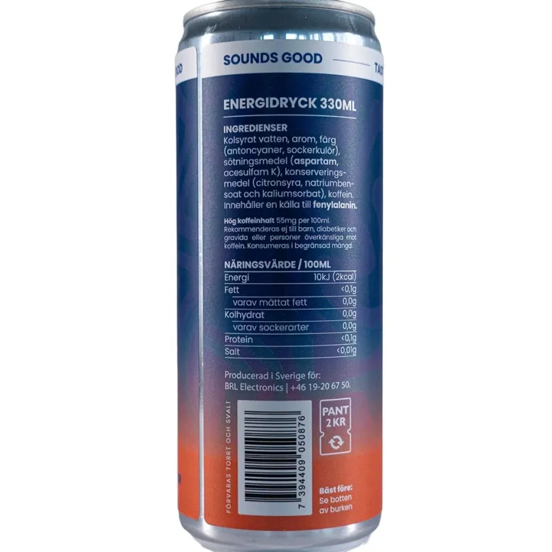 Helt flak BRL FREQ High-End Peach, 24-pack