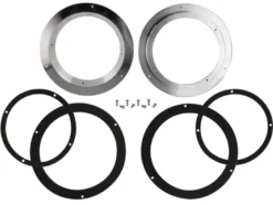 Högtalaradapter Ø200mm till Ø165mm, aluminium